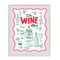 Stupell Industries Wine Club Minimal Glam Framed Giclee, design by Dominique Vari